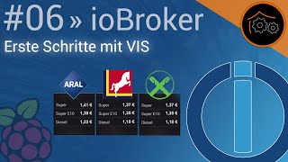 ioBrokerTutorial Part 6 Erste Schritte mit VIS  Benzinpreise [upl. by Lirbij475]