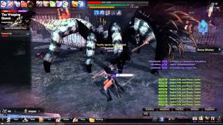 Vindictus  Weeping Queen Hero Fiona No Shield Solo Sword [upl. by Ahsilek]