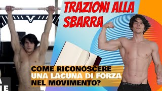 Programmare le trazioni alla sbarra Come migliorare una lacuna di forza nella trazione [upl. by Azeel]