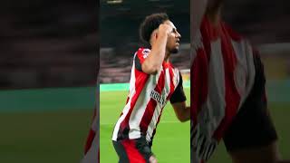 Brentford FC 41 Leicester City  Kevin Schade HatTrick  A Front Row View [upl. by Aihsia140]