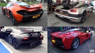 BEST Supercar Startup SOUNDS  LaFerrari P1 918 One1 Everything [upl. by Boesch]