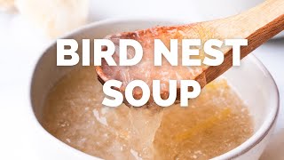 How to Make Nourishing Birds Nest Soup Recipe  椰汁燕窩 [upl. by Aicilanna106]