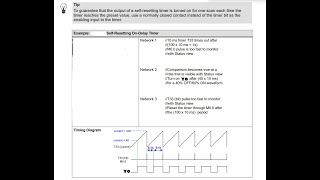 SELF RESETTING ON DELAY TIMER IN DELTA PLC [upl. by Nauqit]