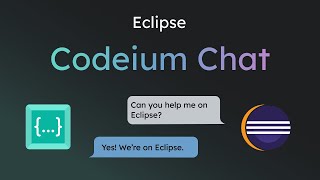 Codeium Chat in Eclipse [upl. by Licko46]