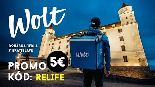 Wolt a 5€ kredit Promo kód RELIFE [upl. by Tricia]