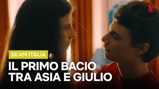 ASIA e GIULIO si BACIANO per la PRIMA VOLTA in SKAM ITALIA 6  Netflix Italia [upl. by Ilagam754]