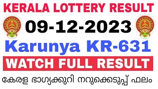 Kerala Lottery Result Today  Kerala Lottery Result Today Karunya KR631 3PM 09112023 bhagyakuri [upl. by Andromache175]