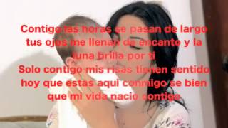 Maite Perroni  Contigo Audio Letra [upl. by Ilarin54]