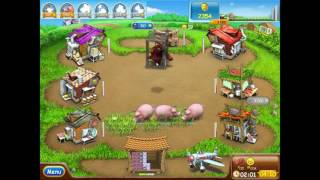 Farm Frenzy 2 Level 42 Packing Street 2 [upl. by Arehahs835]