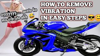 PAANO ALISIN ANG VIBRATION NG MOTOR  z200s  z200x z200ii  z200r gilera vc200r lexhawk moto [upl. by Lezlie200]