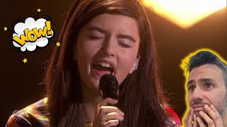 Angelina Jordan  Bohemian Rhapsody REACTION Americas Got Talent The Champions One [upl. by Rosenblast438]