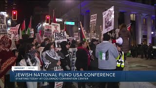 Two blocks of downtown Denver to be shut down for Global Conference for Israel [upl. by Ettezus]