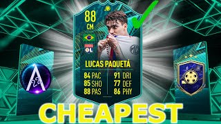 88 Lucas Paqueta Moments SBC Cheapest Solution FIFA22 [upl. by Atinnor]