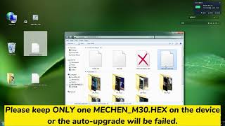 MECHEN M30  2 Methods to upgrade the firmware [upl. by Anilegna]