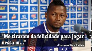 Riascos diz que o Cruzeiro é uma merda [upl. by Harness154]