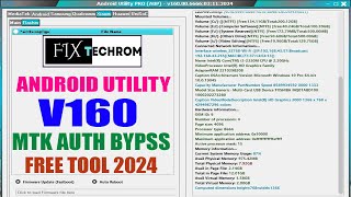 Android Utility Pro Tool v16000  MTK META TOOL LATEST VERSION  FREE AUTH BYPASS TOOL 2024 [upl. by Halli77]