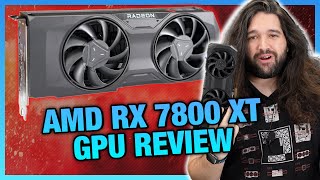 AMD Radeon RX 7800 XT GPU Review amp Benchmarks vs RX 6800 XT RTX 4070 amp More [upl. by Anuaek]