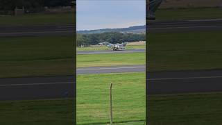 Eurofighter Typhoon landing at Prestwick Airport [upl. by Clarence740]