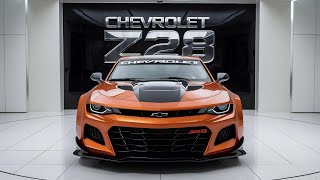 Finally New Generation 2025 Chevrolet Camaro Z28 unveiledquotFirst look [upl. by Aronson396]