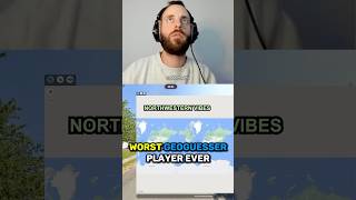 Worst player ever geoguessr rainbolt shortvideos youtubeshorts reaction geoguesser viral [upl. by Iniffit30]