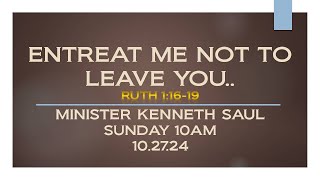 ENTREAT ME NOT TO LEAVE YOU RUTH 11619 [upl. by Merl]