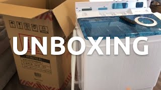 Unboxing  Giantex Portable Washing Machine for Apartments  Amazon Favorites [upl. by Esirehs]