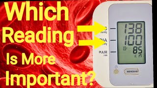 Which Blood Pressure Reading is More Important Systolic or Diastolic [upl. by Enawtna]