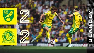 HIGHLIGHTS  Norwich City 22 Blackburn Rovers [upl. by Eirak]