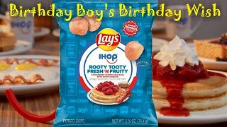 Lays IHOP Rooty Tooty Fresh n Fruity Potato Chips Tasting [upl. by Chrisse]