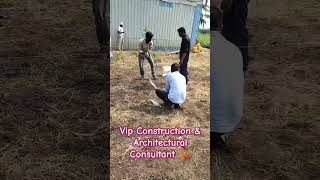 Markout Done at Site Latur  construction site engineer civilwngineer viralvideo site [upl. by Stamata]