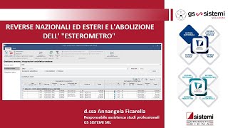 Webinar quotReverse nazionali ed esteri e labolizione dell quotesterometroquot [upl. by Oluas906]