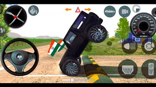 Dollar Song Modified Mahindra Black Thar👿  Indian Cars Simulator 3D  Android Gameplay [upl. by Lorie125]