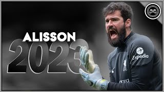 The Brilliance of Alisson Becker in AS Roma 201718 [upl. by Atnek849]