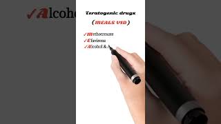 teratogenic drugs mnemonic  pharmacology mnemonics mm786 [upl. by Matilde]