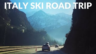 ROAD TRIP SKIING IN COURMAYEUR  VLOG 04 [upl. by Sweatt]