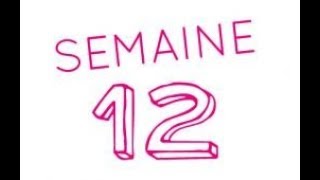 12éme semaine de grossesse  14ème semaine d’aménorrhée [upl. by Lena]