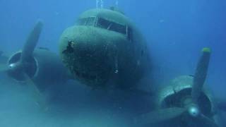 Flugzeugwrack DC 3  Kas  Türkei [upl. by Ramilahs261]