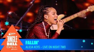 Alicia Keys  Fallin Live at Capitals Jingle Bell Ball 2023 Night Two  Capital [upl. by Ayam]