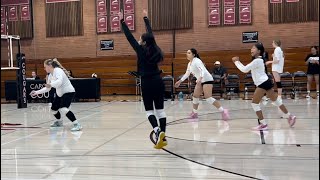 Sienna Rivera 3  Carondelet Vs Granada  High School Frosh Volleyball [upl. by Autry]