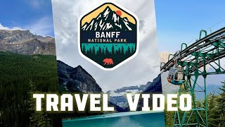 Journey through Banff National Park  Travel Vibes amp Drone Highlights [upl. by Liahcim533]