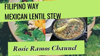 HOW TO COOK MEXICAN STEW FILIPINO STYLE Home cooking style [upl. by Neesay]