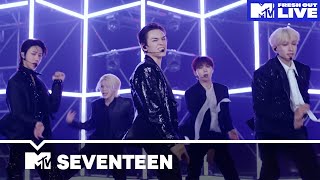 SEVENTEEN 세븐틴 perform quotMAESTROquot  MTV Fresh Out Live  MTV Asia [upl. by Robinett928]