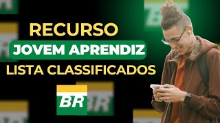 RECURSO NA LISTA DE CLASSIFICADOS JOVEM APRENDIZ PETROBRAS [upl. by Atirehs]