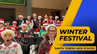 Winter Festival 2022 at Santa Teresa High School [upl. by Asoj]