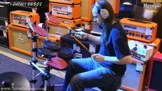 Impact DD501 Entry Level Electronic Drum Kit Demo [upl. by Akemhs485]