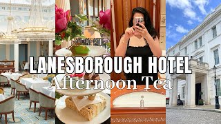 Londons best Bridgerton AFTERNOON TEA at the luxurious LANESBOROUGH HOTEL amp VampA highlights tour xx [upl. by Zzabahs]