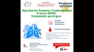 Hipertensión Pulmonar Tromboembólica Crónica HPTEC  Tratamiento quirúrgico Tromboendarterectomia [upl. by Cadmann]