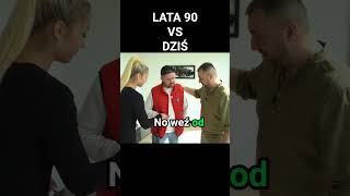 LATA 90 VS DZIŚ shorts kabaret humor [upl. by Irab]