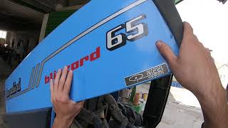 Landini Blizzard 65  Engine Oil e Filter Replacement GoPro POV [upl. by Itsa]