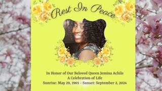 Celebrating The Life of Beloved Queen Jemina Achile [upl. by Seabrook]